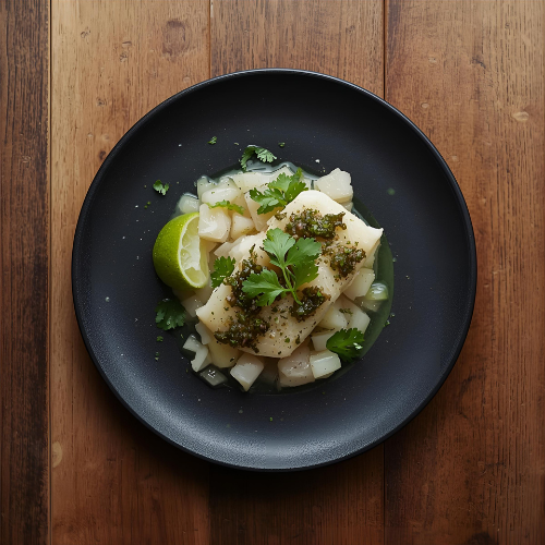 Ceviche de cabillaud - Vite & Gourmand