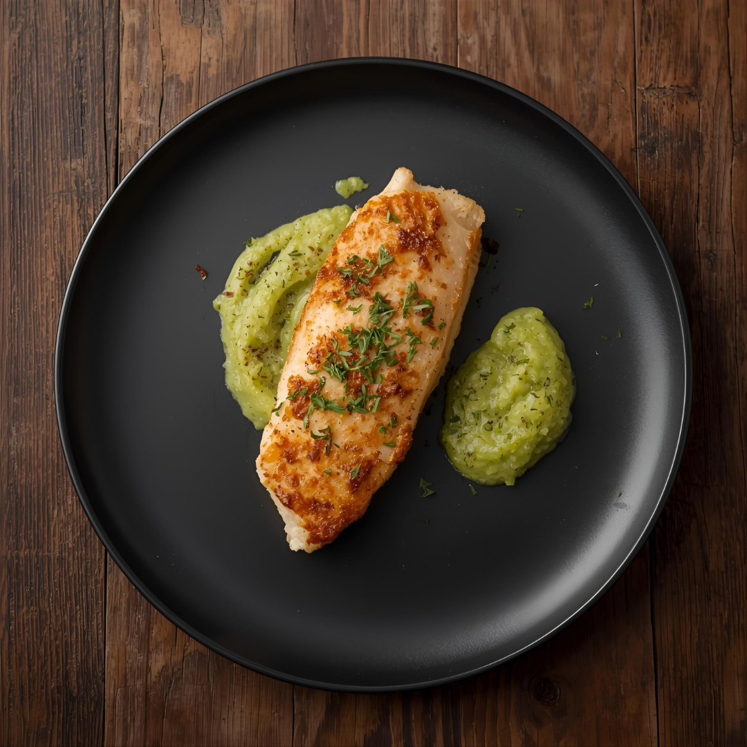 Filet de dorade au four, purée de céleri - Vite & Gourmand