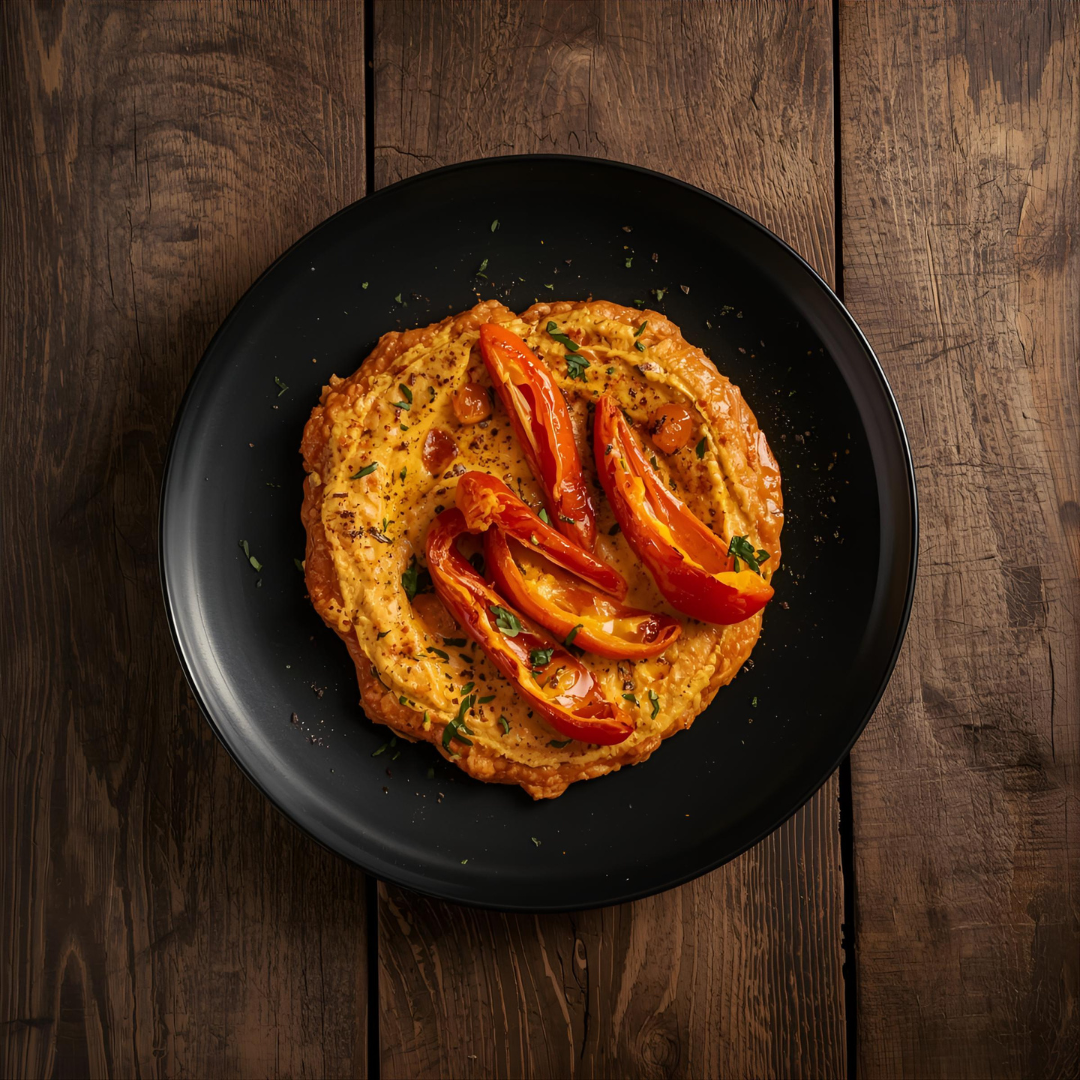 Houmous aux poivrons grillés - Vite & Gourmand