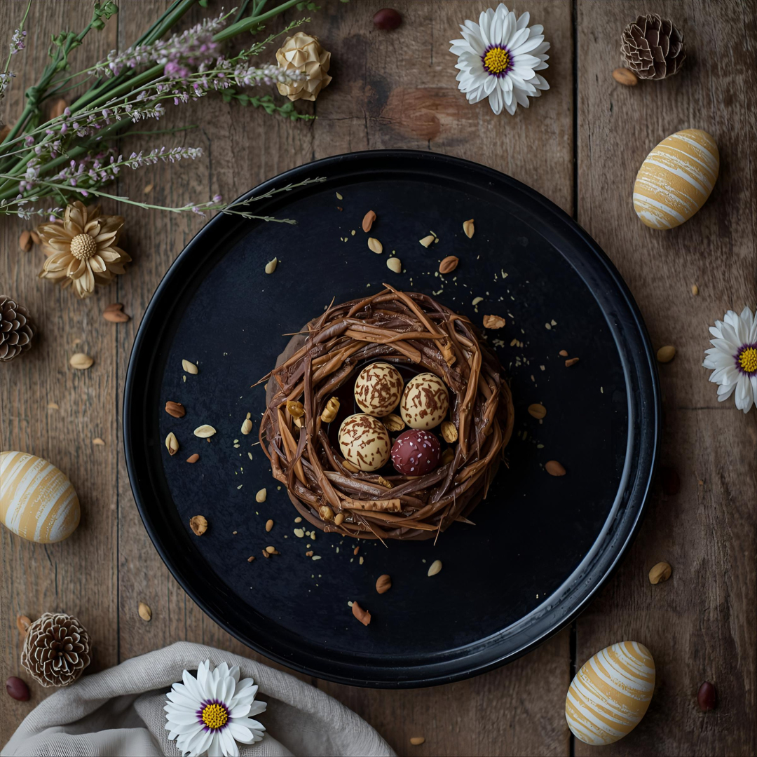 Nid de Pâques en chocolat - Vite & Gourmand