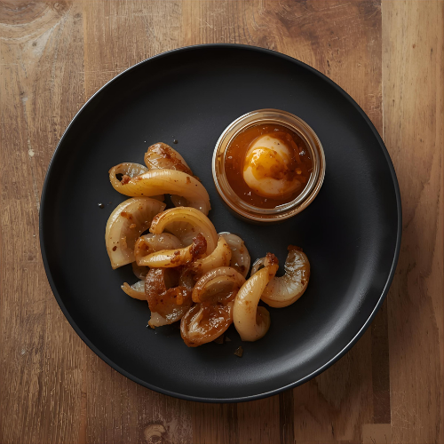 Oignons confits et foie gras en verrine - Vite & Gourmand