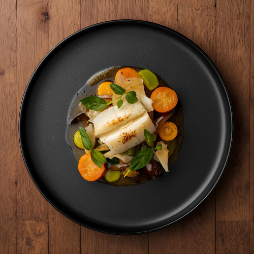 Pavé de lotte et légumes glacés - Vite & Gourmand