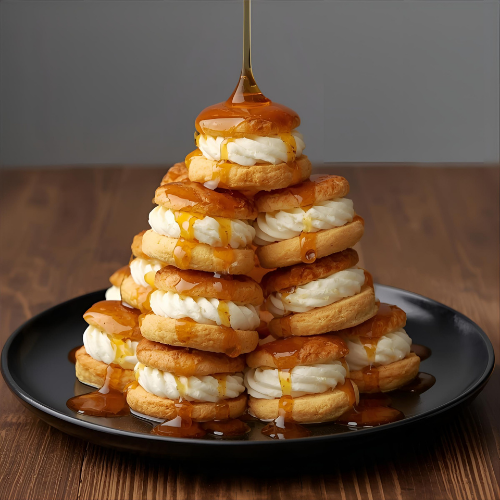 Pièce Montée de choux à la vanille - Vite & Gourmand