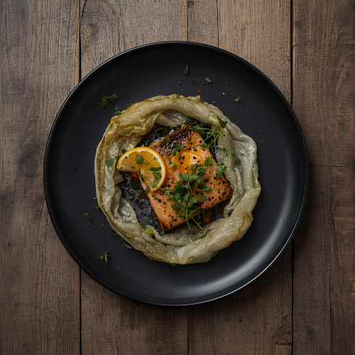 Saumon en papillote aux agrumes et herbes fraîches - Vite & Gourmand