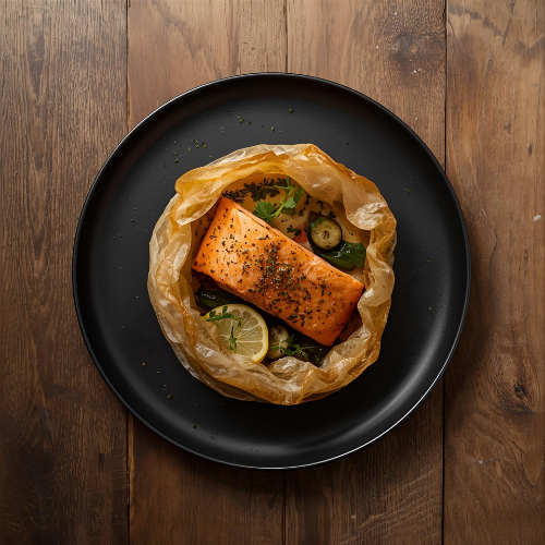Saumon en papillotte - Vite & Gourmand
