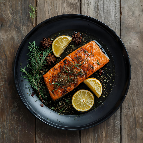 Saumon rôti de Noël - Vite & Gourmand