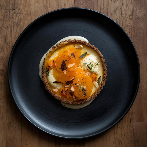 Tarte tatin purée de cajou abricot - Vite & Gourmand