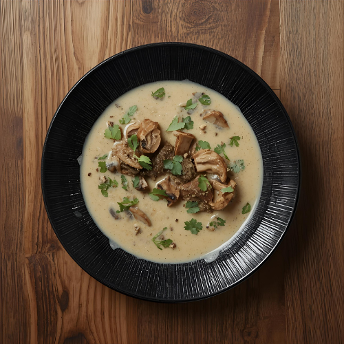 Velouté de champignons - Vite & Gourmand